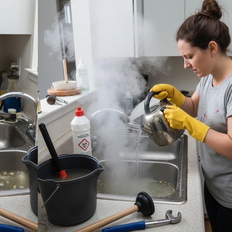 Mutfak lavabosunu a�mak i�in 2 ipucu