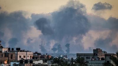 Katil �srail, Gazze ve Han Yunus'u vurdu