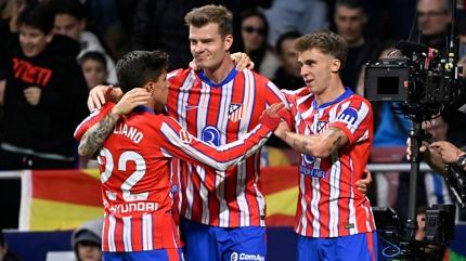Alexander S�rloth, Atletico Madrid'e 1 puan� getirdi