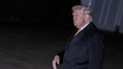 Trump'a �ok etkisi! Bask�n ABD'yi ikiye b�ld�