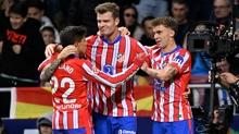 Alexander S�rloth, Atletico Madrid'e 1 puan� getirdi