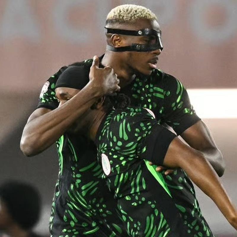 Osimhen ma�a damga vurdu! Nijerya �eyrek finale y�kseldi