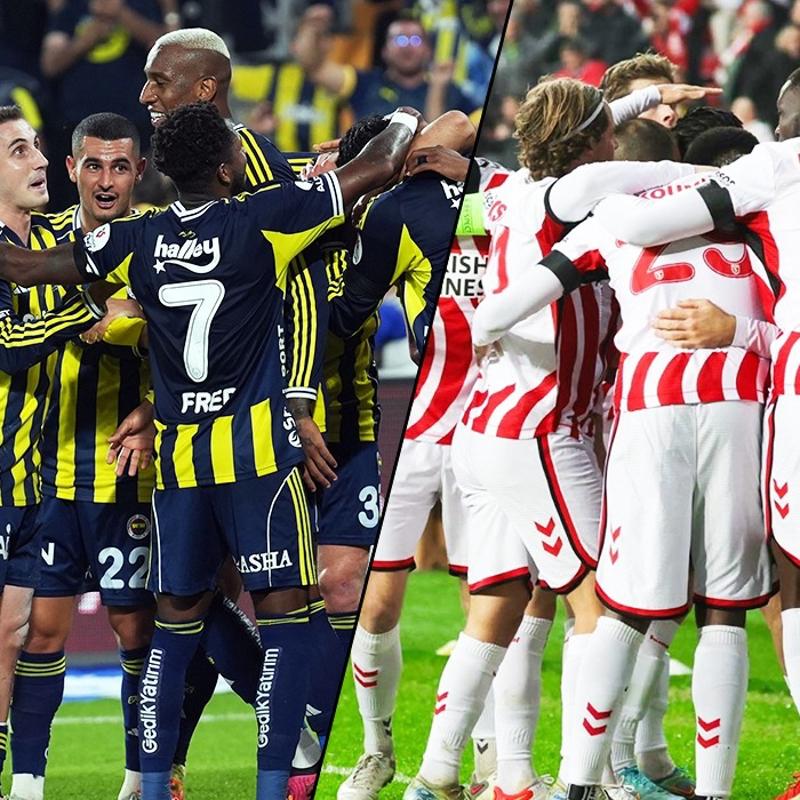 S�per Kupa'da son finalist belli oluyor! Fenerbah�e ve Samsunspor kar�� kar��ya: ��te muhtemel ilk 11'ler...