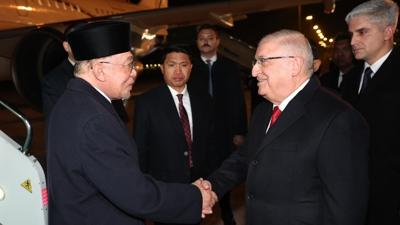Malezya Ba�bakan� �brahim, T�rkiye'ye geldi