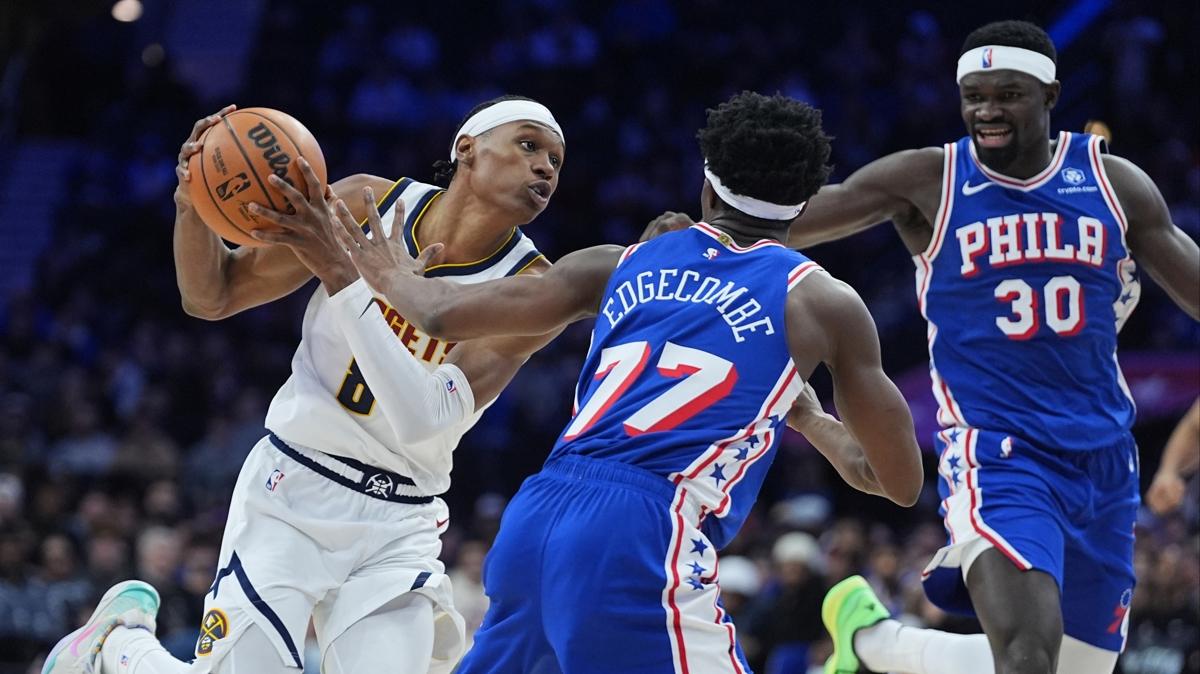  Adem Bona Philadelphia 76ers Denver Nuggets foto�raflar� resimleri