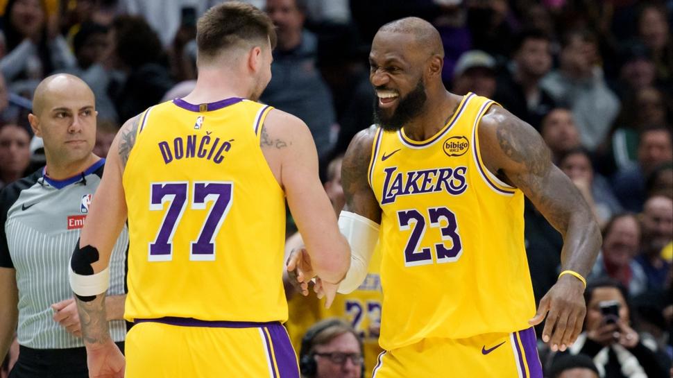 NBA'de LeBron ve Doncic şov