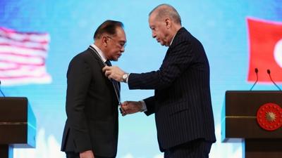 Ni�an Tevcih T�reni... Ba�kan Erdo�an: Dostluk ba�lar�m�z ge�mi�e dayan�yor