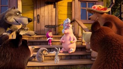 S�mestr tatiline renk katacak film... Ma�a ile Koca Ay� geri d�n�yor