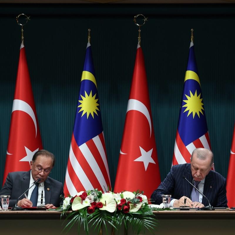 T�rkiye ile Malezya aras�nda mutabakat... 7 anla�ma imzaland�