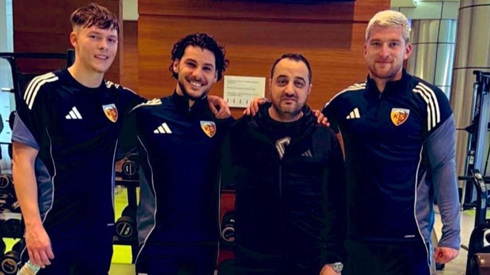 Kayserispor'un yeni transferleri kampa katıldı