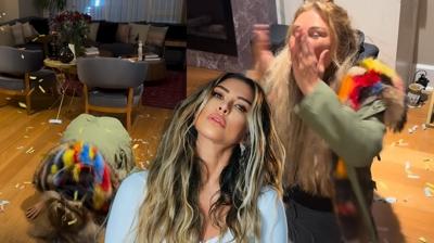 Survivor'dan elendi, T�rkiye'ye d�nd�! Selen G�rg�zel eve gelir gelmez yerleri �pt��