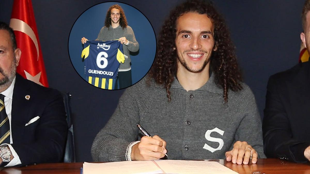 fenerbah�e matteo guendouzi transfer foto�raflar� resimleri