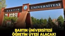 Bart�n �niversitesi ��retim �yesi alacak!