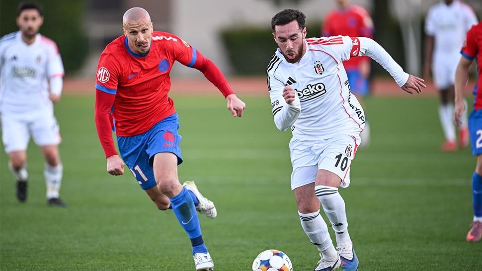 2 gollü galibiyet! Beşiktaş hazırlık maçında kazandı