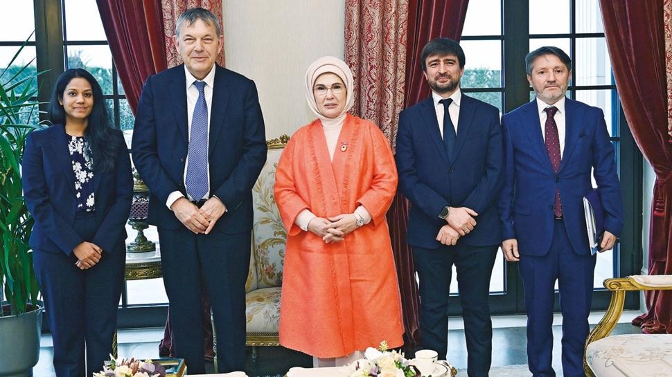 BM komiserinden Emine Erdoğan'a Gazze teşekkürü