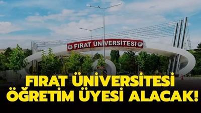 F�rat �niversitesi ��retim �yesi alacak!