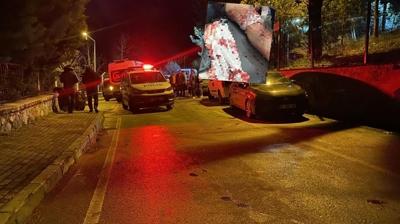 Trafik cezas� y�z�nden kan akt�! 20 ya��ndaki gen� b��akland�