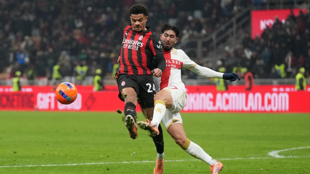 serie a milan genoa foto�raflar� resimleri