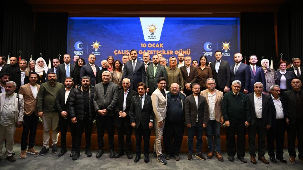 AK Parti İstanbul'dan 10 Ocak programı! Gazeteciler unutulmadı