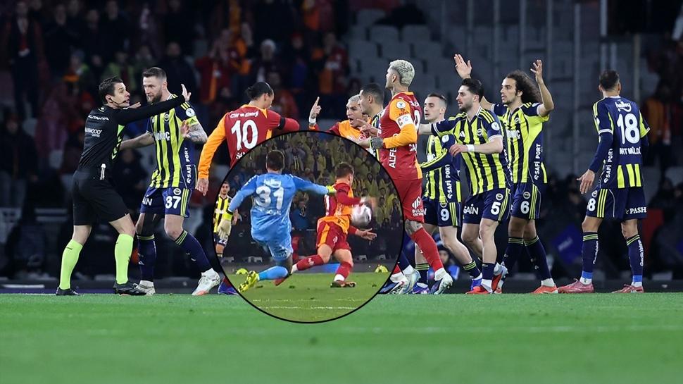 Derbide gol geçersiz! İşte o pozisyon...