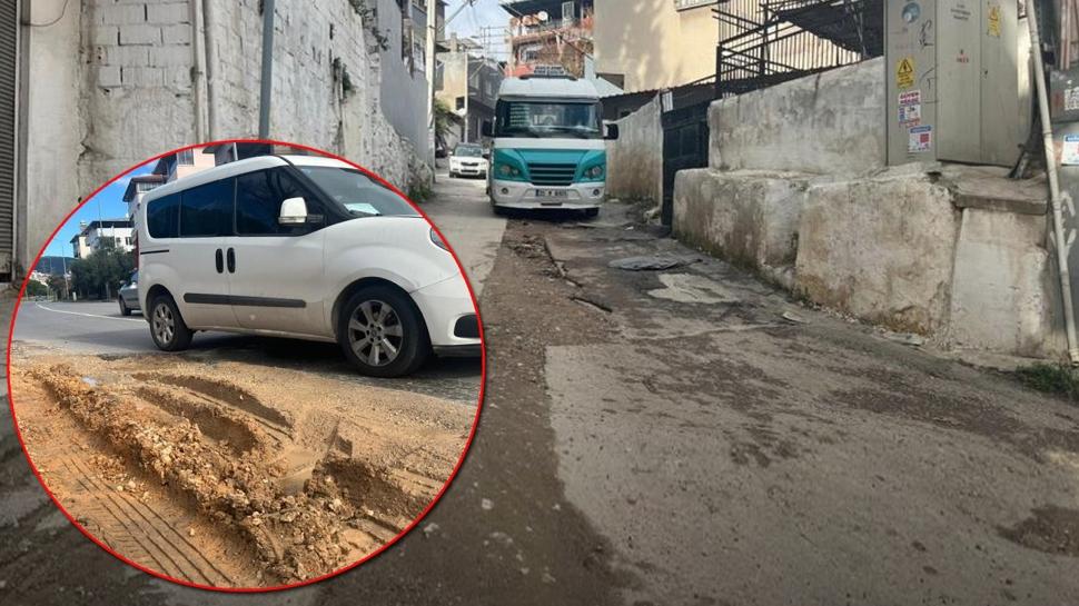 İzmirli kabusu yaşıyor! Köstebek yuvasına döndü