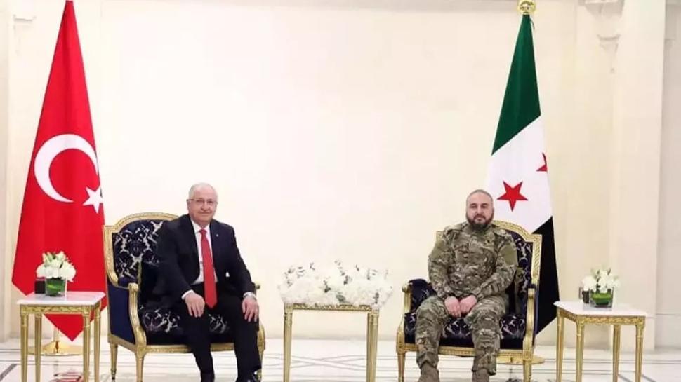 Milli Savunma Bakanı Güler, Suriyeli mevkidaşıyla görüştü