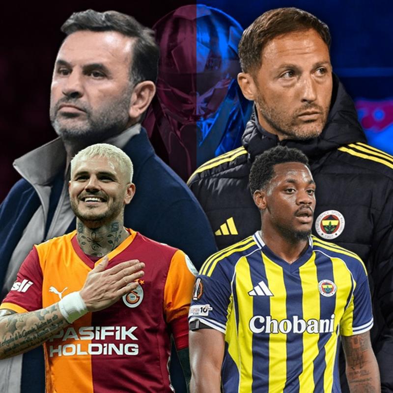 S�per Kupa i�in geri say�m! ��te Galatasaray-Fenerbah�e finalinin muhtemel 11'leri...
