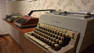 1950'lerden g�n�m�ze bas�n ser�veni Trabzon'da sergileniyor