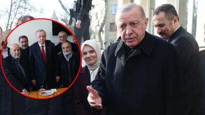 Ba�kan Erdo�an'dan gazetecilere 10 Ocak s�rprizi