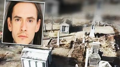 Evdeki mezarl�k! 100'� a�k�n kafatas� bulundu