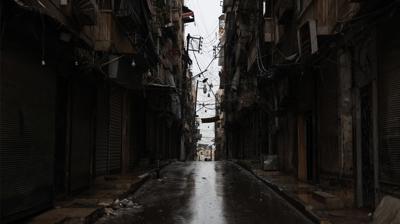 Halep'te son temizlik! Patlamalar duyuluyor