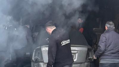 Silivri Sanayi Sitesi'nde yang�n: ��raklar fark etti, facia �nlendi