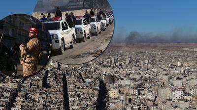 Suriye ordusu YPG'yi s�p�rd�! Bir mahallede t�m operasyonlar durduruldu