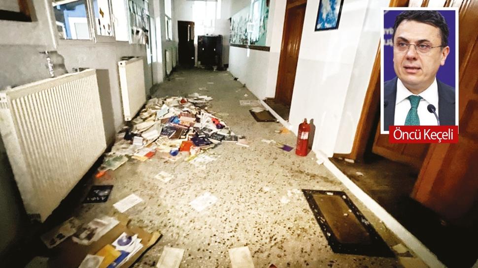 Türk okuluna alçak saldırı