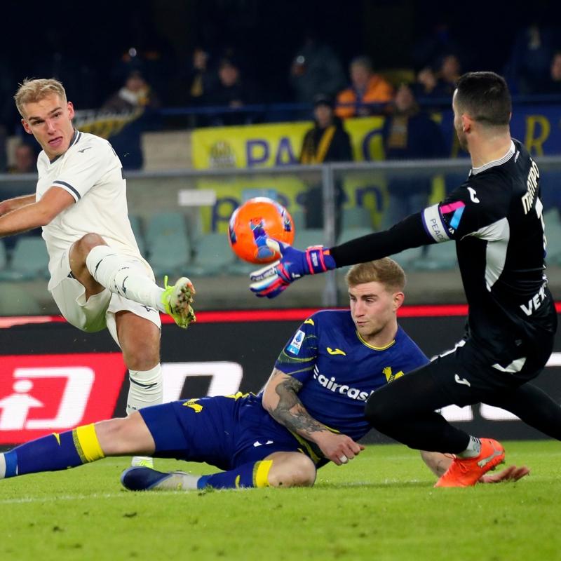 Lazio, Nelsson'un kendi kalesine att��� golle kazand�