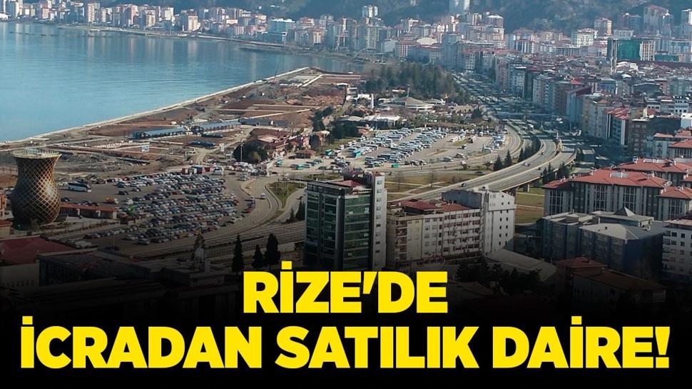 Rize Merkez'de 126 metrekare icradan satılık daire!