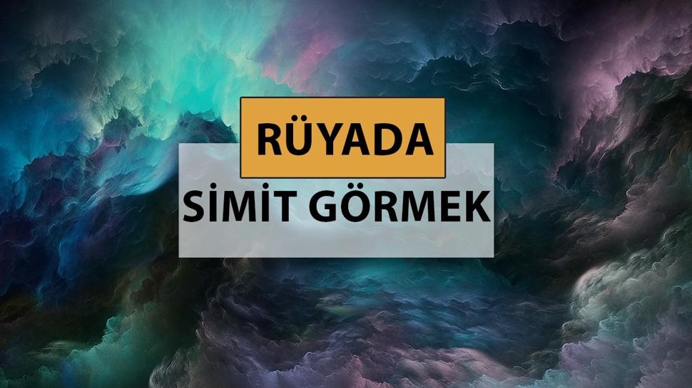 Rüyada simit görmek ne anlama gelir, ne demek? Rüyada simit görmek neye delalettir?
