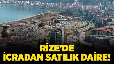 Rize Merkez'de 126 metrekare icradan sat�l�k daire!