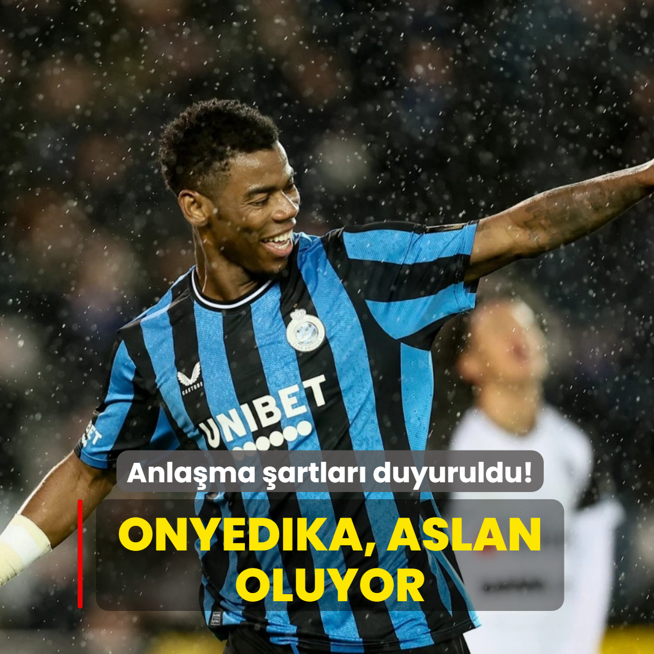 Anla�ma �artlar� duyuruldu! Onyedika, Aslan oluyor