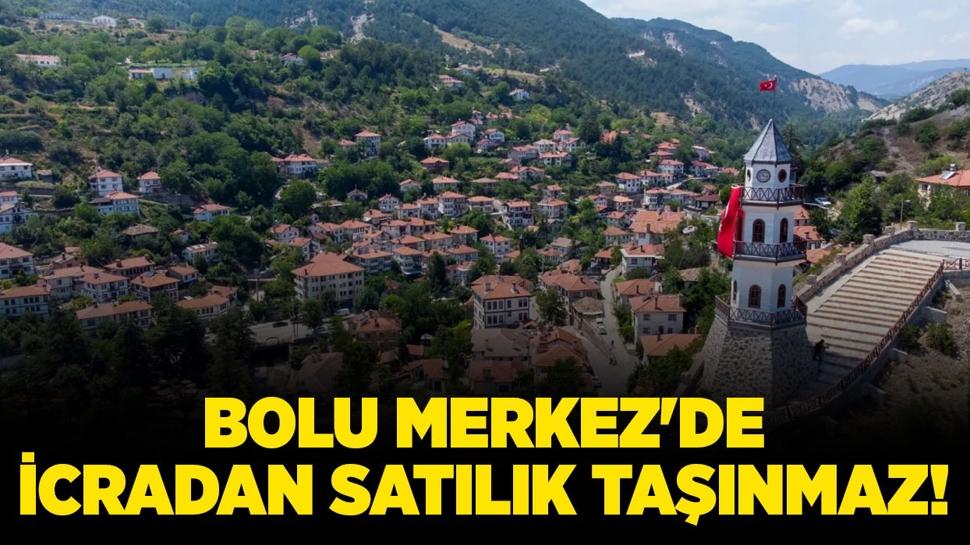 Bolu Merkez'de icradan satılık taşınmaz!
