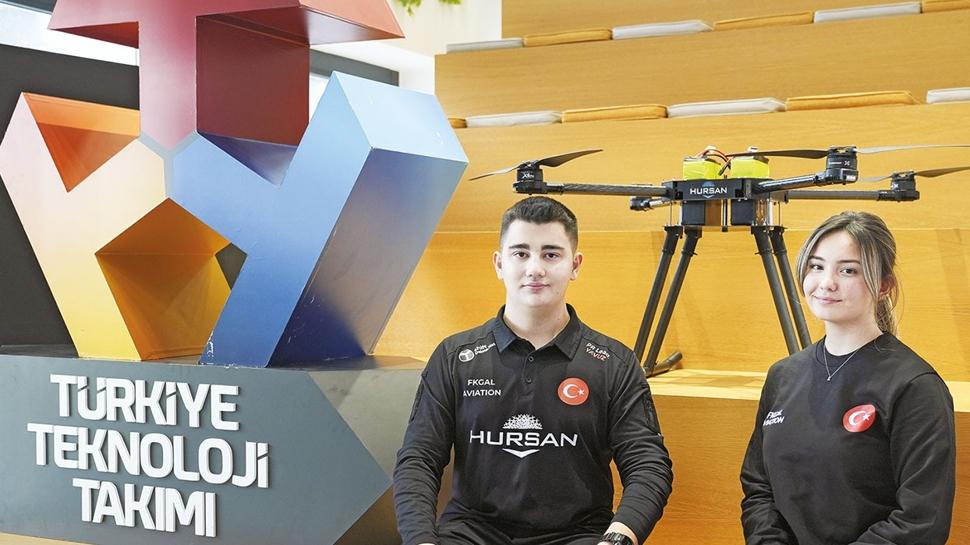 Liselilerden ABD'de İHA şampiyonluğu