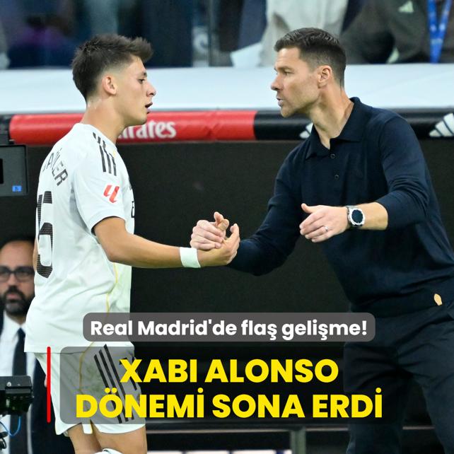 Real Madrid'de fla� geli�me! Xabi Alonso d�nemi sona erdi