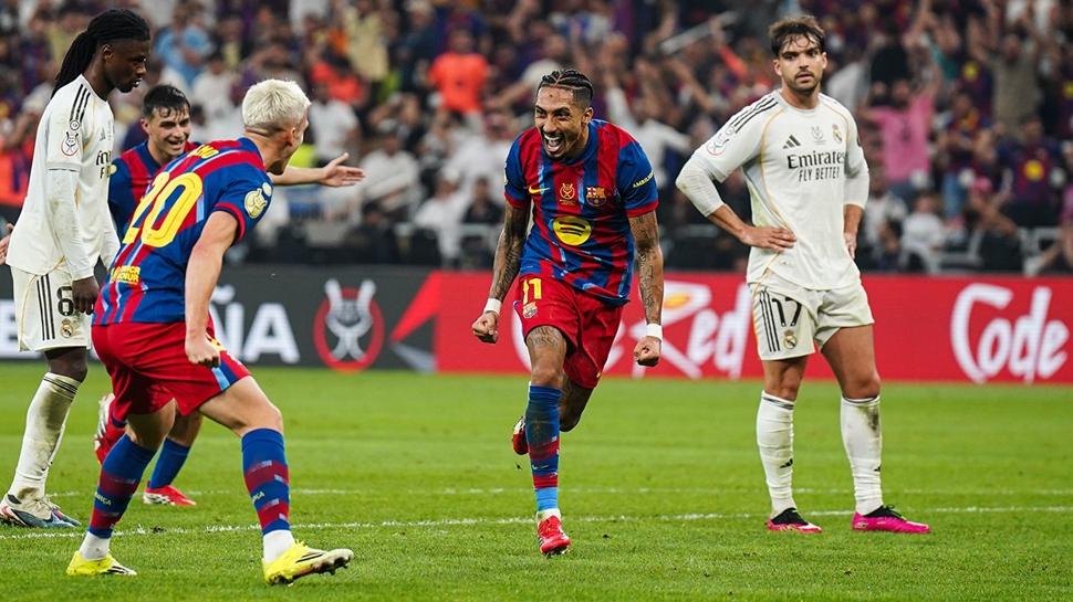 Suudi Arabistan'da gol düellosu! Süper Kupa Barcelona'nın