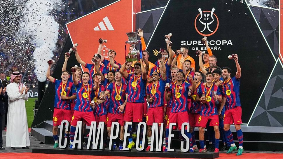 Suudi Arabistan'da gol d�ellosu! S�per Kupa Barcelona'n�n