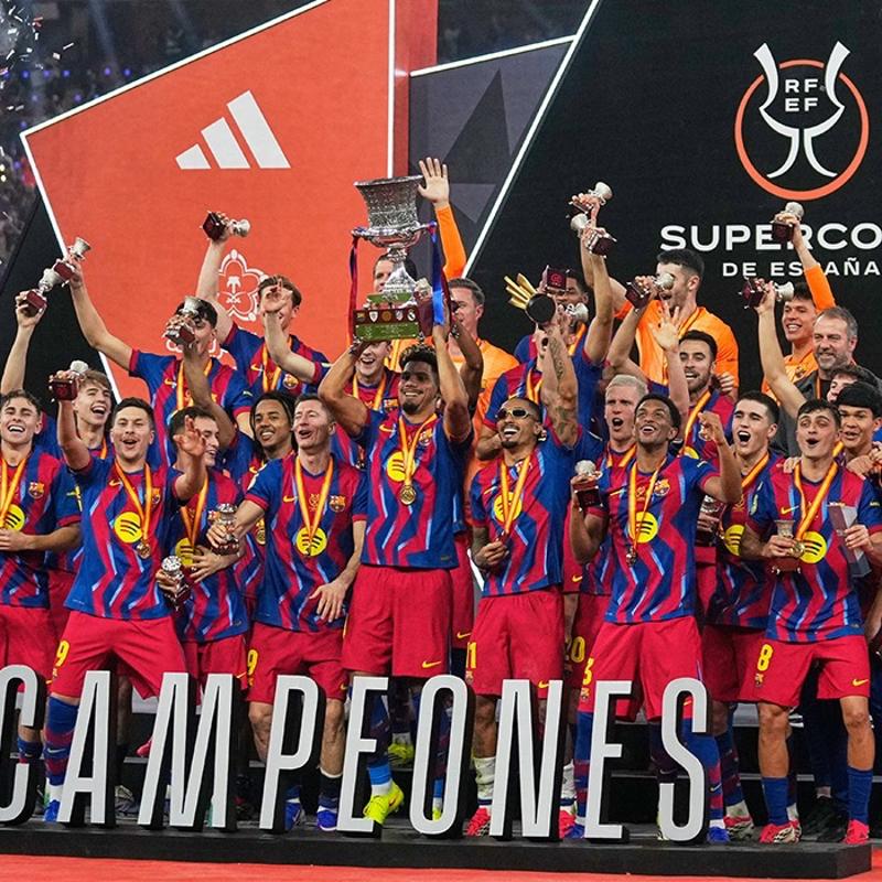 Suudi Arabistan'da gol d�ellosu! S�per Kupa Barcelona'n�n