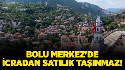 Bolu Merkez'de icradan sat�l�k ta��nmaz!