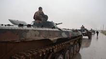Suriye Ordusu Halep'in do�usuna askeri sevkiyat�n� art�rd�
