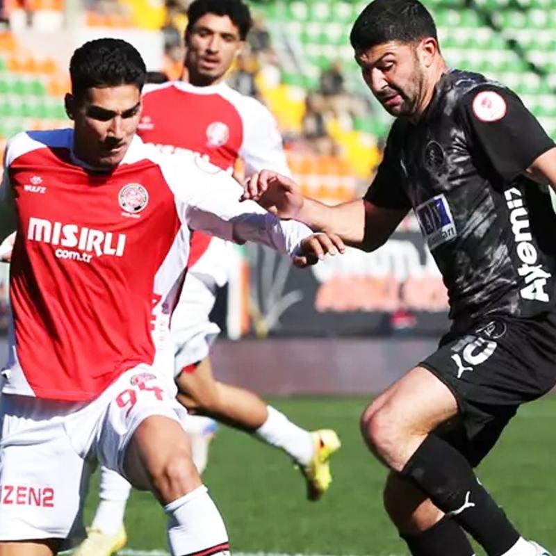 Alanyaspor ile Fatih Karag�mr�k kupada puanlar� payla�t�