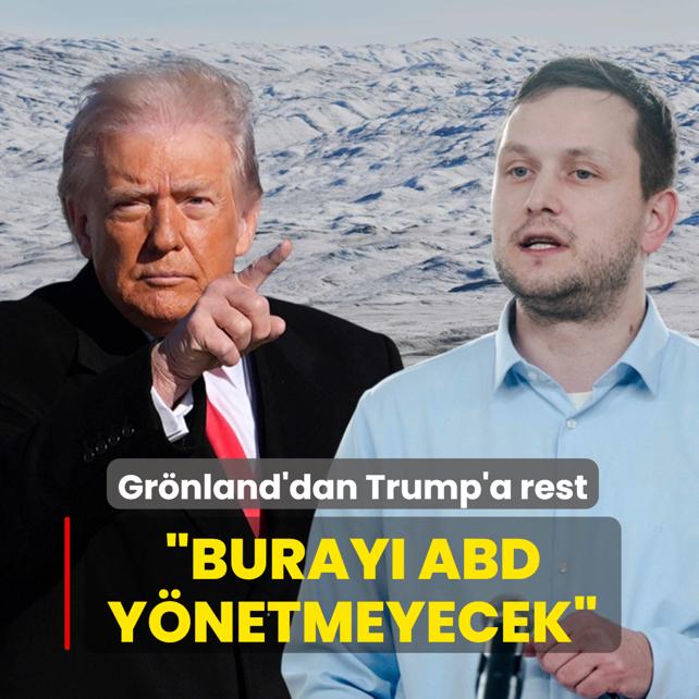 Gr�nland'dan Trump'a rest: Buray� ABD idare etmeyecek