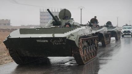 Takviye birlikler cepheye gidiyor! Suriye ordusu harekete ge�ti